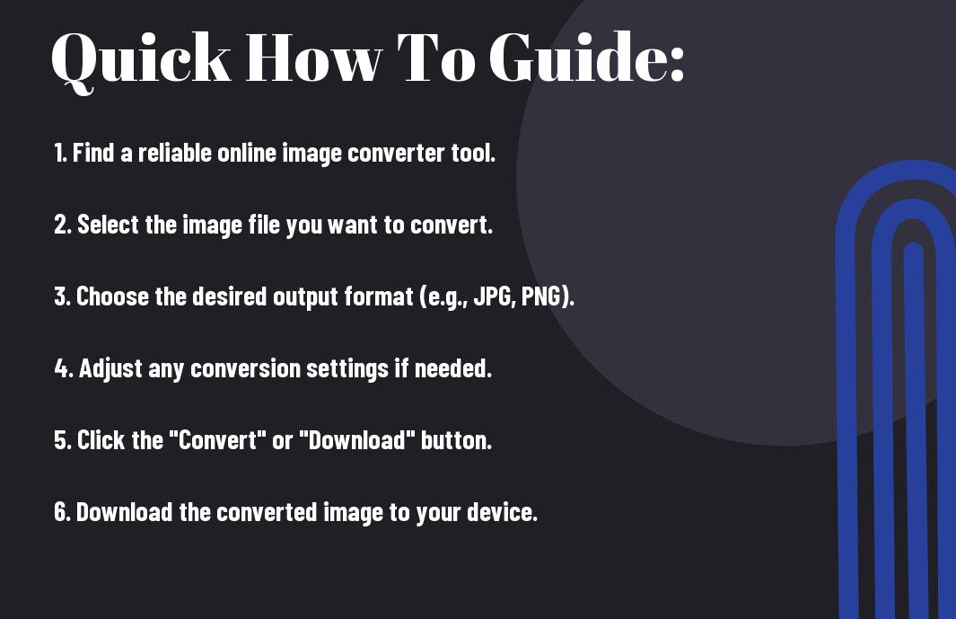 How to Use an Online Image Converter for Free