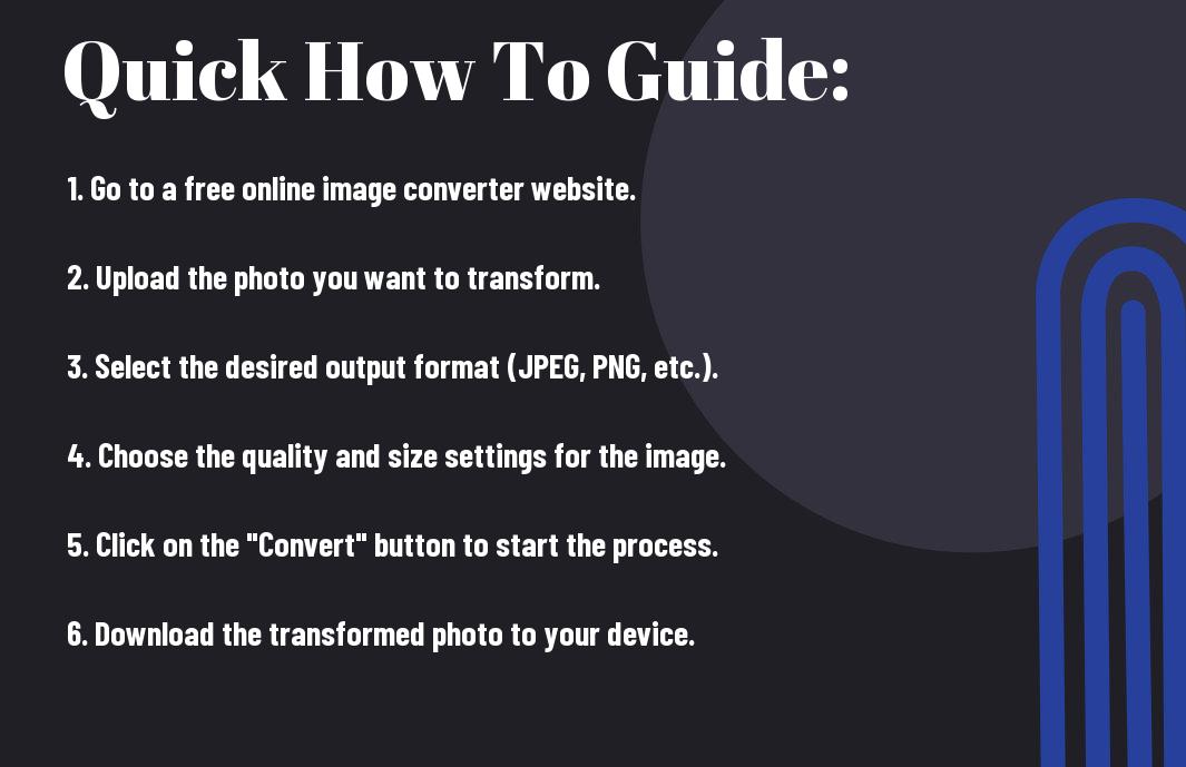 How to Transform Your Photos Using a Free Online Image Converter