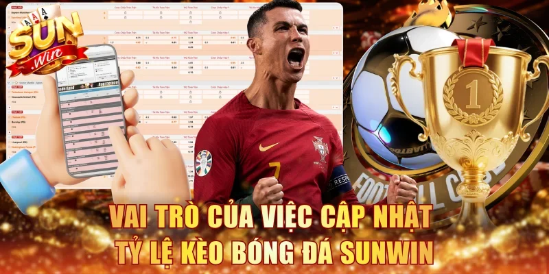 Vai trò của việc cập nhật tỷ lệ kèo bóng đá Sunwin